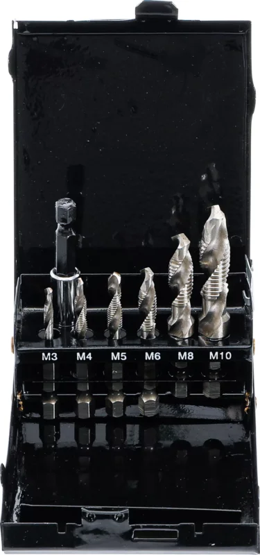 BGS technic 7 részes HSS-G gépi elő és menet fúró készlet (BGS 1926) Népszerű