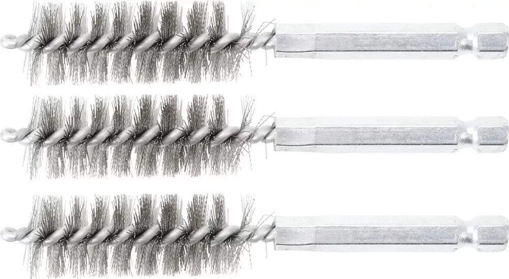 BGS technic Acélkefe készlet | 16 mm | 1/4" | 3 darabos | a BGS 3078 kefekészlethez (BGS 3078-16-S) Vedd meg online