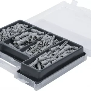 Végkiárusítás BGS DIY 300 részes fúrószár és tipli készlet (BGS 50820)