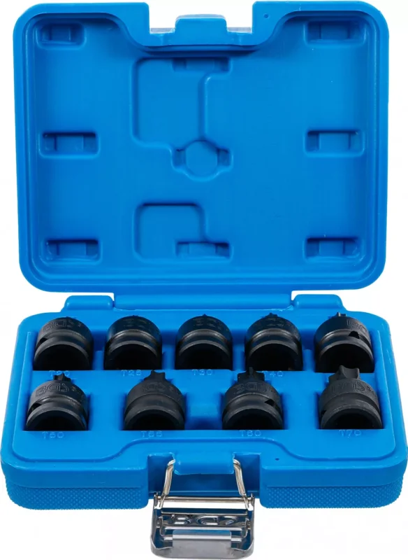 Bestseller BGS technic 9 részes Torx bitfej készlet légkulcshoz, T20 - T80, 1/2" (BGS 5486)
