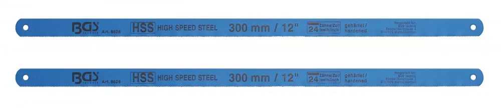 BGS technic Fémfűrész fűrészlap 13 x 300 mm, 2 db (BGS 8628) Legnépszerűbb