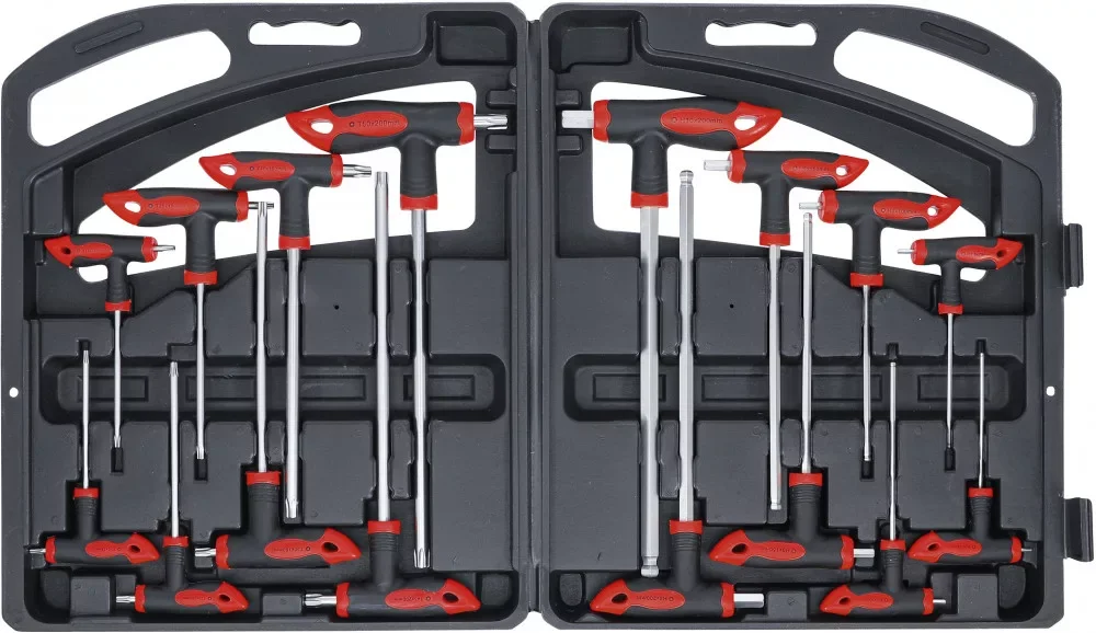 BGS DIY 16 részes T-fogós Imbuszkulcs és torx kulcs készlet (BGS 90) Vásárlói kedvenc