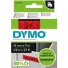 Gyors szállítás Dymo feliratozó szalag,12mm/7mfekete/piros F083372