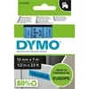 Olcsó Dymo feliratozó szalag,12mm/7mfekete/kék F083371