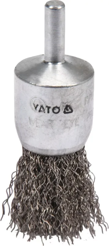 Biztonságos fizetés Yato csapos ecsetkefe 25 mm inox