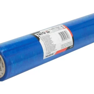 Végkiárusítás Yato öntapadós takarófólia 500 mm x 75 m