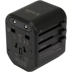 Yato univerzális hálózati adapter USB, USB-C, 18W Biztonságos fizetés