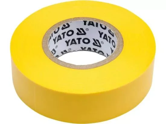 Árengedmény Yato szigetelőszalag 19 x 0,13 mm x 20 m citromsárga