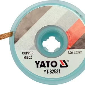 Yato kiforrasztó szalag 2,0 mm x 1,5 m Kedvezményes ár