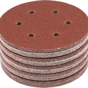 Végkiárusítás Yato tépőzáras fíbertárcsa 150 mm-es, P40 6 lyukas (50 db/cs)