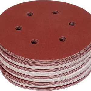 Yato tépőzáras fíbertárcsa 150 mm-es, P180 6 lyukas (50 db/cs) Ajánlat