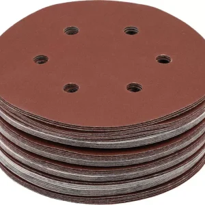 Yato tépőzáras fíbertárcsa 150 mm-es, P240 6 lyukas (50 db/cs) Vedd meg most