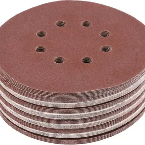Yato tépőzáras fíbertárcsa 150 mm / P100 8 lyukas (50 db/cs) Azonnali szállítás