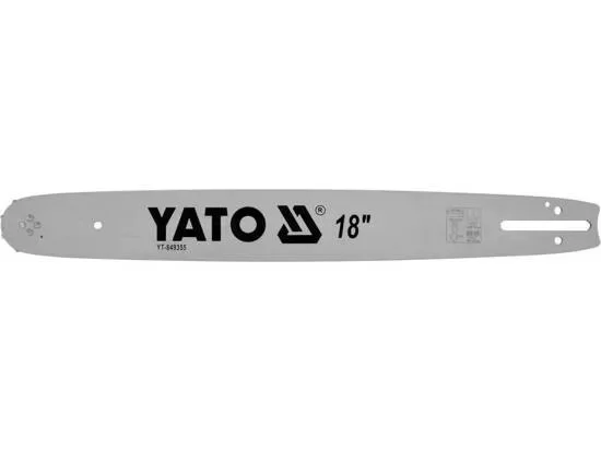 Azonnal elérhető Yato láncfűrész láncvezető 18" 3/8" 1,3 mm