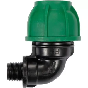 Azonnali szállítás Flo kpe könyök 90° 32 mm x 1/2" M