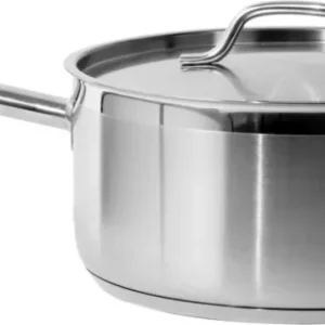 Yato Gastro szószos serpenyő fedővel 28cm 8l inox Nézd meg most