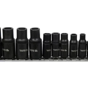 Yato menetfúró dugókulcs adapter készlet 10 részes 1/4", 3/8" Biztonságos fizetés