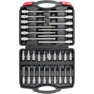 Yato bit dugókulcs készlet 32 részes Torx 1/2" T20-T70 CrV Akciós ár