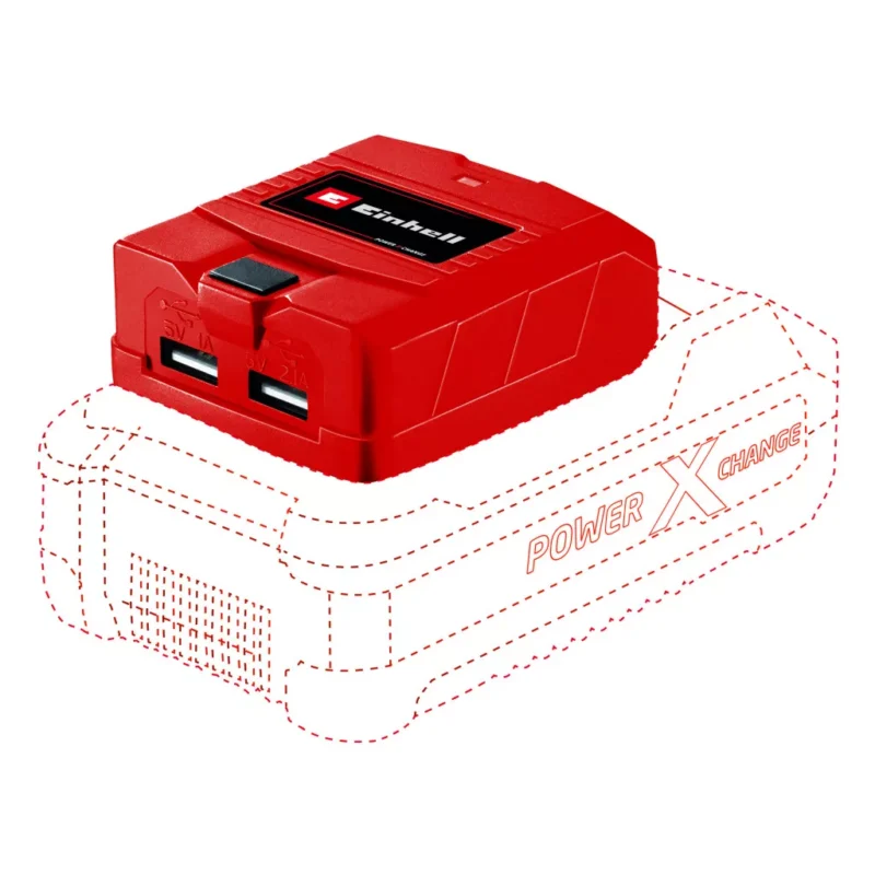 Utolsó esély Einhell USB-akku adapter 18 V TE-CP 18 Li USB Solo Akku és töltő nélkül