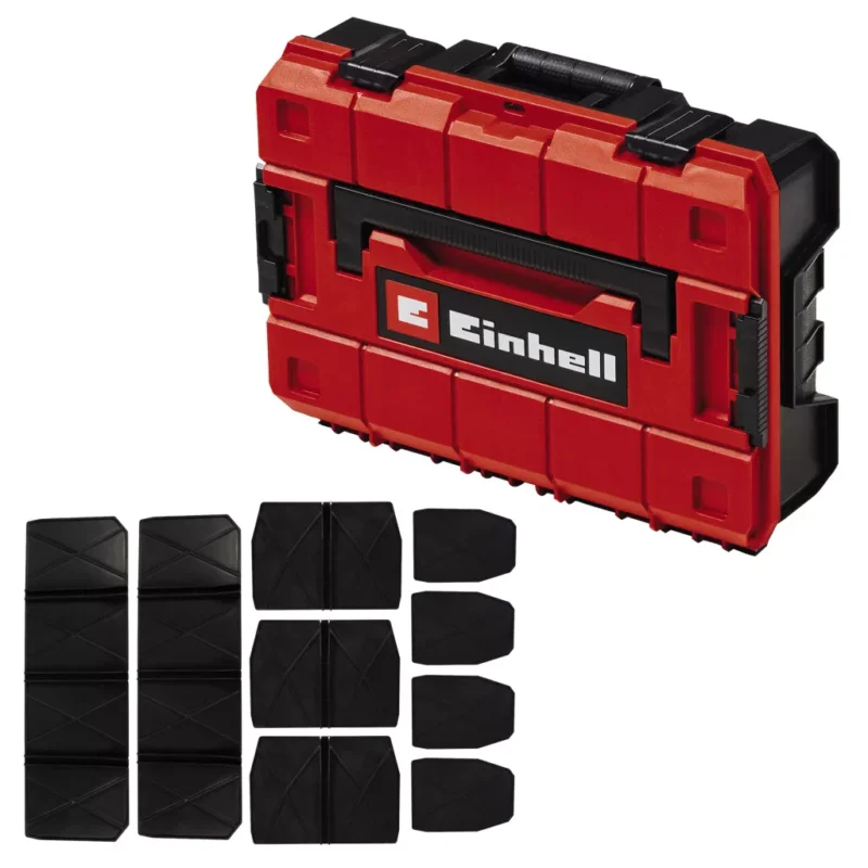 Einhell rendszerkoffer elválasztókkal 444x131x330 mm E-Case S-F Kedvezményes ár