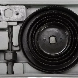 Vorel körkivágó készlet előfúróval fához 8 részes 64-127 mm Vásárlói kedvenc