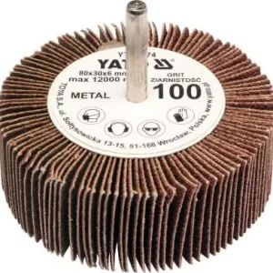 Yato csapos lamellás csiszolókorong 80 x 30 x 6 mm / P120 Szuper ajánlat