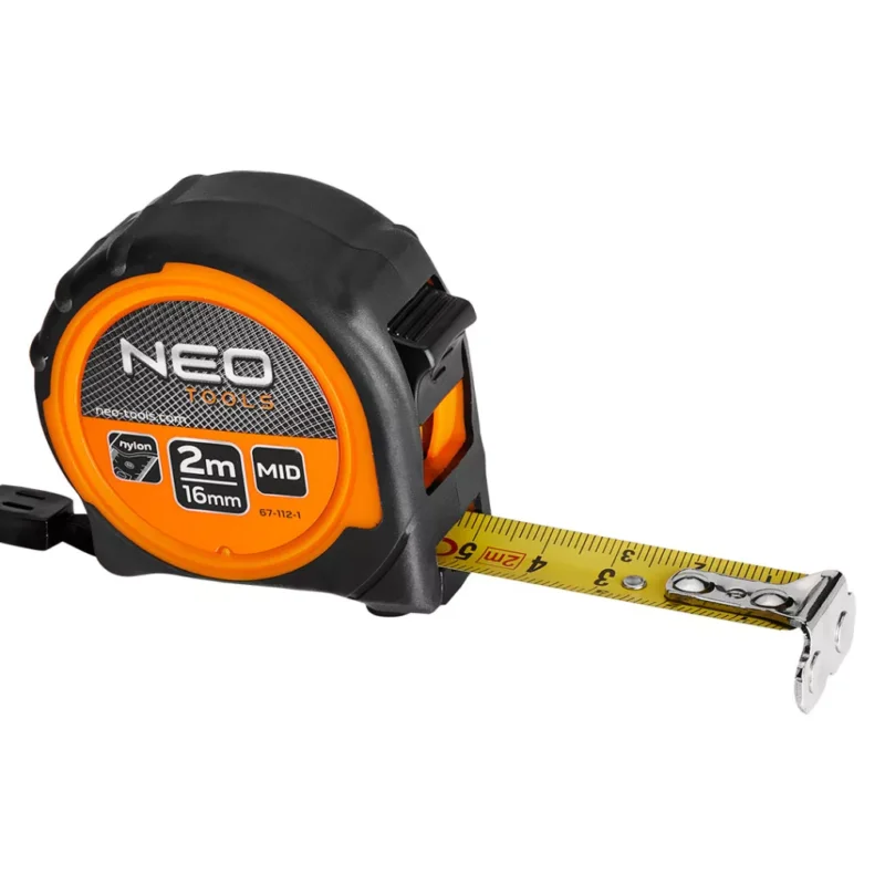 Alacsony ár Neo mérőszalag 2 m x 16 mm, mágneses, dupla fékes