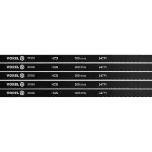 Vorel fém fűrészlap 300 mm 24 TPI 5 db Exkluzív ajánlat