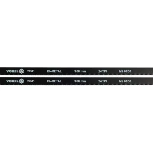Vásárlói kedvenc Vorel fém fűrészlap 300 mm 24 TPI 2 db CrV