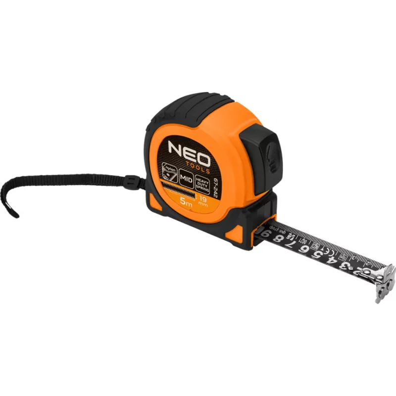 Rendeld meg most Neo mérőszalag 5 m x 19 mm, mágneses, fekete