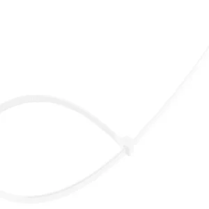 Vásárlói kedvenc Neo kábelkötegelő 7,6x400 mm, fehér, 50 részes