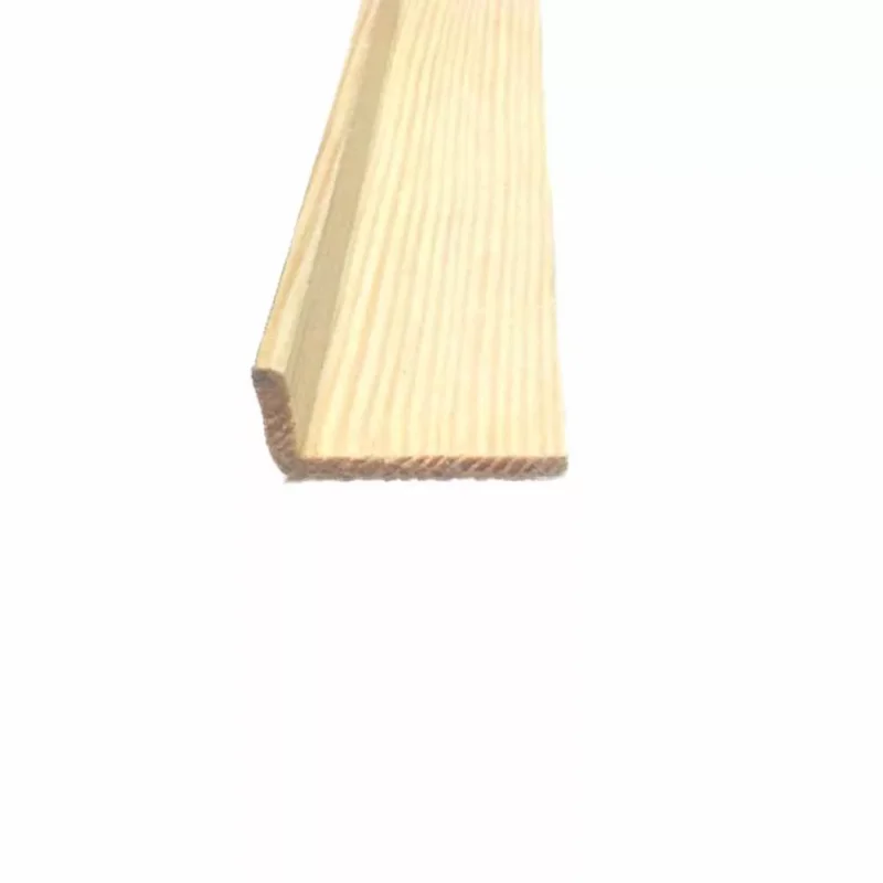 Azonnali szállítás Gyalult borovi fenyő barkácsléc - kalapléc/pipaléc mart mintával - 20x50x2000 mm - 1. osztály