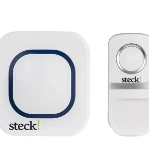 Vezeték nélküli csengő, elemes, 150m Gyors szállítás