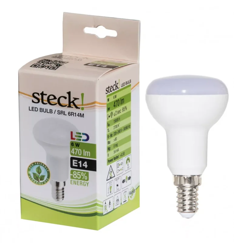 LED fényforrás, 6W, r50, E14 meleg fehér Nézd meg most