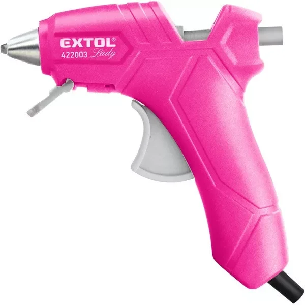 Extol Lady melegragasztó pisztoly, 25 W, stift átmérő: 7,2 mm, bliszteren Kedvezmény