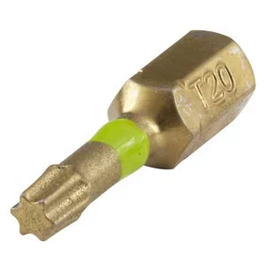Wolfcraft csavarozó bit Diamant gyémántszemcsés 25mm Torx T10 Bestseller