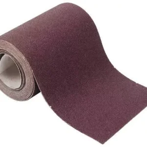 Wolfcraft tépőzáras csiszolópapírtekercs korund K60 115mm x 4m Végkiárusítás