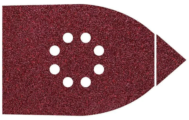 Ne maradj le Wolfcraft tépőzáras csiszolólap korund K80 perforált 107x142mm 6db