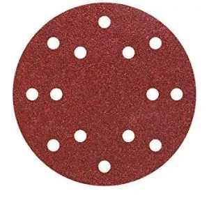 Wolfcraft tépőzáras csiszolókorong 14 lyukú korund K80 150mm 5db Olcsó