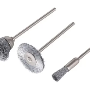 Wolfcraft csapos mini fazékkefe és drótkorong fúrógépbe 3 részes készlet Outlet