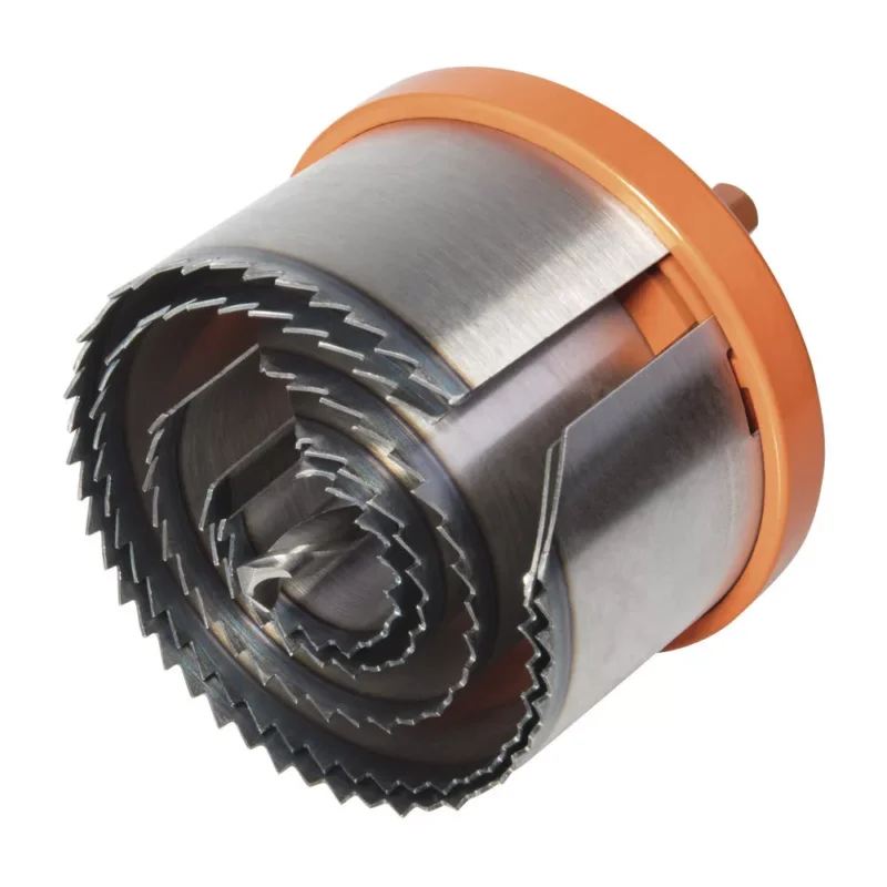 Wolfcraft lyukfűrész profi, 5 részes 28,35,50,68,75 mm, S=8mm, fémtest Outlet