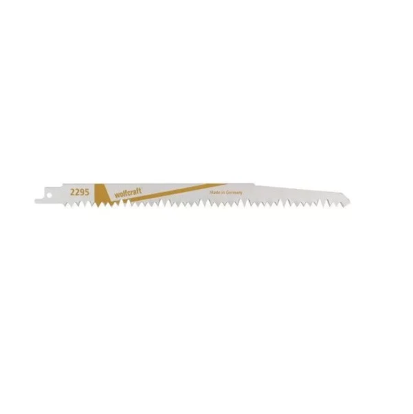 Wolfcraft szablyafűrészlap 2db HCS 15-190mm 210/230mm d=5/6.5mm Korlátozott ajánlat