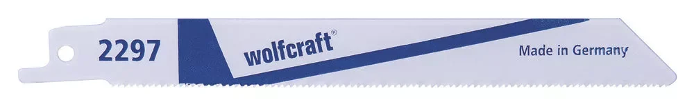 Wolfcraft szablyafűrészlap 2db BiM 1-3mm 152/131mm d=1.4mm Népszerű
