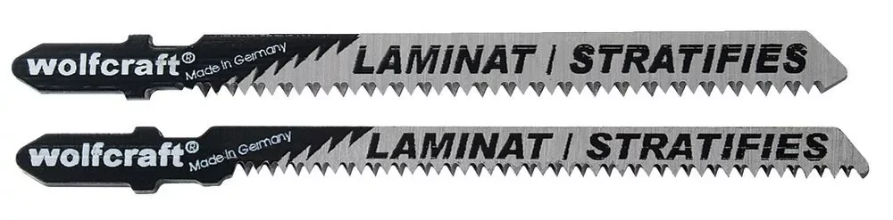 Wolfcraft dekopírfűrészlap 3db laminálthoz, HCT T 25mm 100/75 d=1.65mm Népszerű