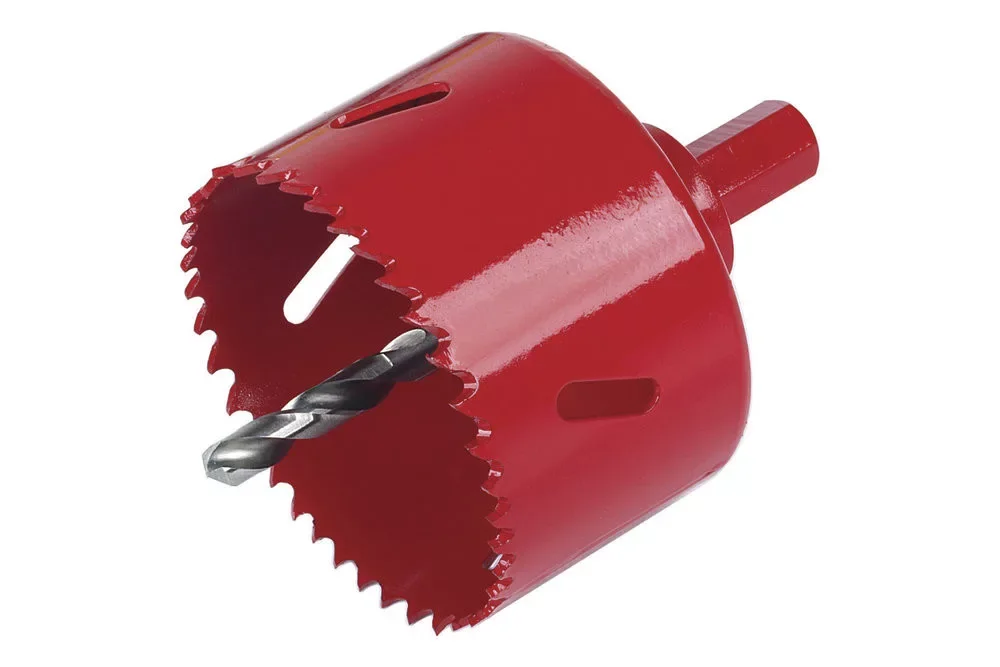 Szuper ajánlat Wolfcraft bim lyukfűrész hatszögszárral és központfúróval, 100mm, d=40mm
