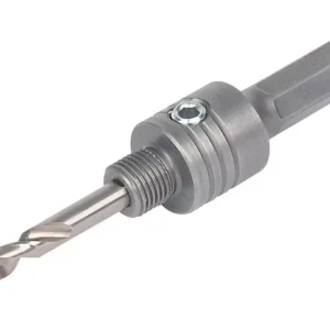 Wolfcraft befogószár BiM 32-68mm lyukfűrészhez, hatszögszárú, központfúróval, 15.88mm(5/8) Gyors szállítás