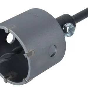 Wolfcraft koronafúró 68mm M16, vágásmélység 46mm, HM központfúró, SDS-Plus, ütésálló Azonnal elérhető