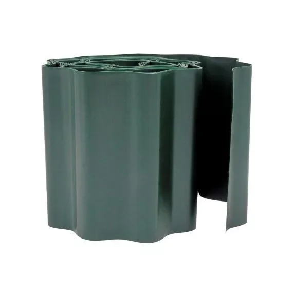 Expressz kézbesítés gyepszegély zöld 15 cm x 9 m PE