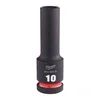 Árcsökkenés Milwaukee 1/2 Dugókulcs hatlapú 78mm hossszú, 10mm, 4932480328