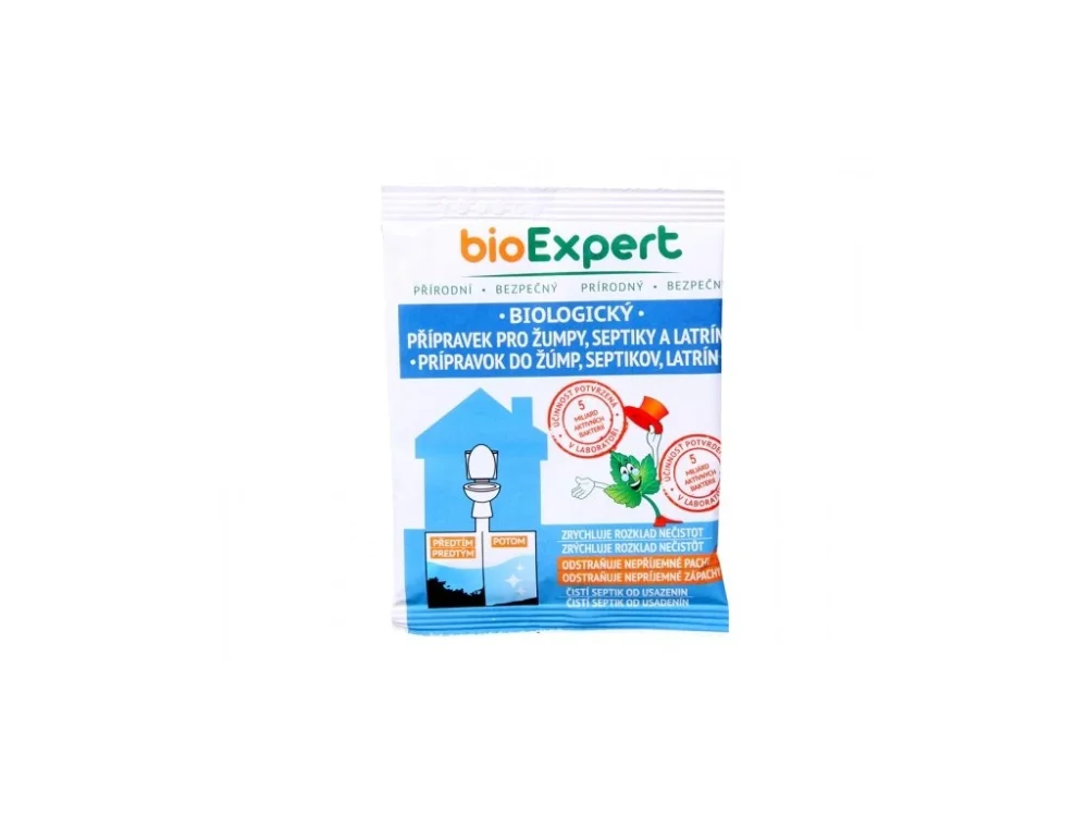 Bestseller Szeptikus tartályok aktivátora BIOEXPERT biológiai 25g